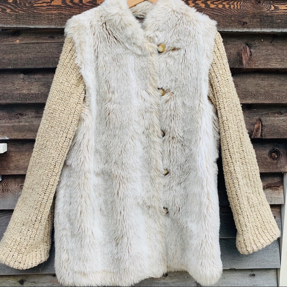 Vintage Country Pacer Faux Fur Jacket